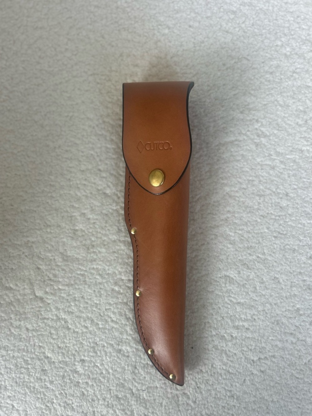 Cutco Brown Leather Hunting Knife Sheath